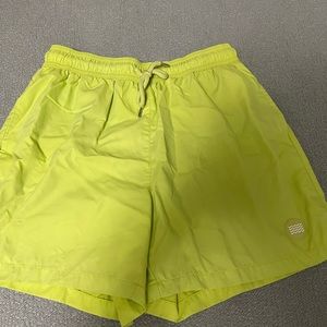 Topman neon swim shorts